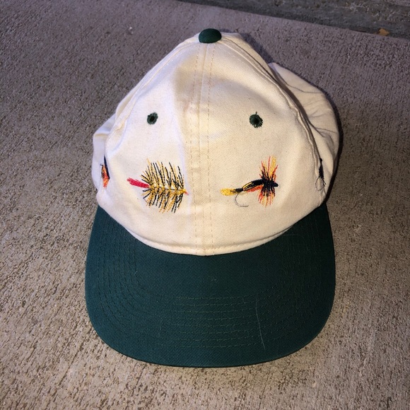 vintage fly fishing hat